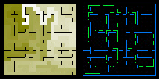 Recursive Backtraking Labyrinth 1