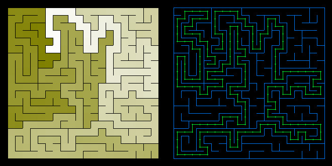 Recursive Backtraking Labyrinth 1
